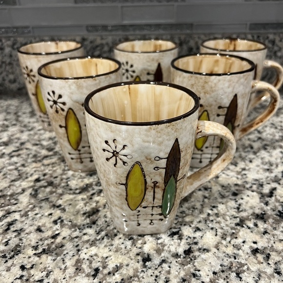 Vintage Coffee Mug Set - Picture 1 of 3